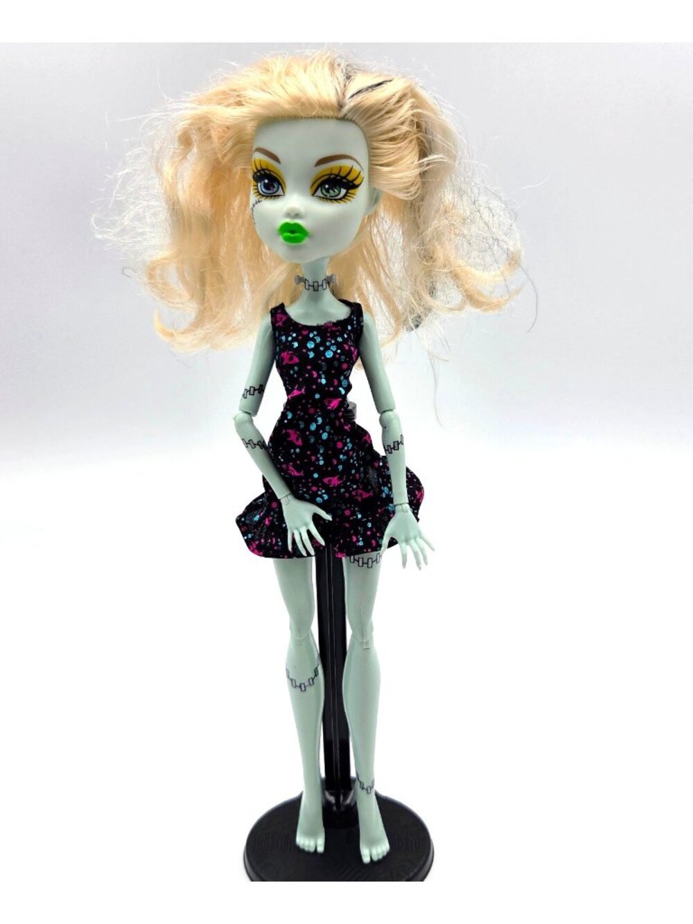 Monster High Frankie Stein Doll High Skulltimate Roller Maze G1 2008 Mattel Read